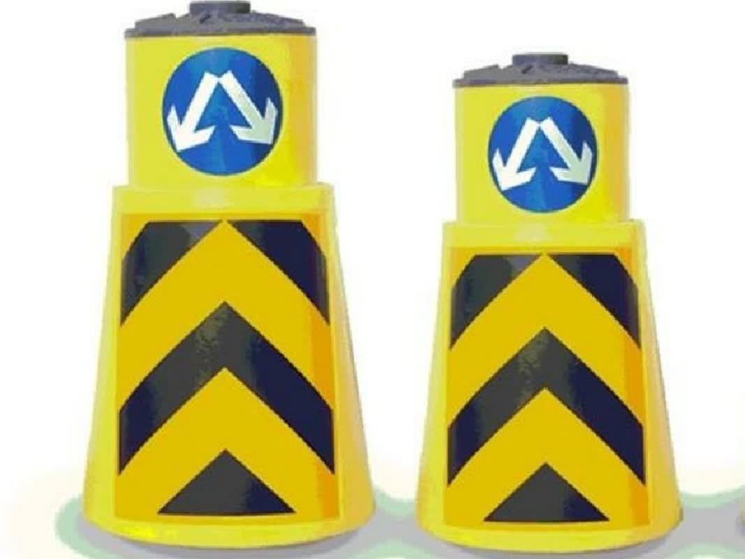 بشکه ترافیکی ۸۵ سانتی بشکه ترافیکی ۸۵ سانتی